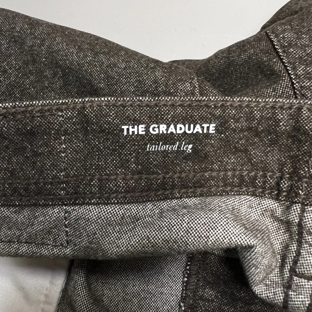 Adriano‎ Goldschmied Graduate Jeans Mens 32x34 New Tailored Leg Brown Straight